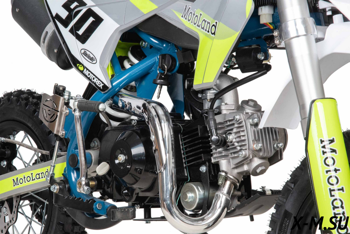 Мотоцикл MOTOLAND (МОТОЛЕНД) TCX125 E 14/12 + фара зеленый