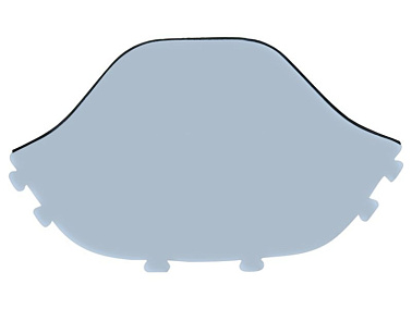 Стекло ветровое для снегохода (высота 67см, толщина 2мм, МПК)