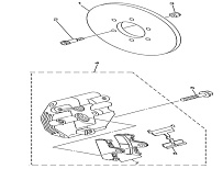 Тормозной диск (задний тормоз) КВАДРОЦИКЛА STELS ATV 450 H