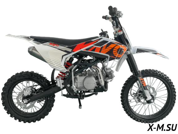 Питбайк KAYO M125EM 17/14 (механ. сцепл., эл. стартер)