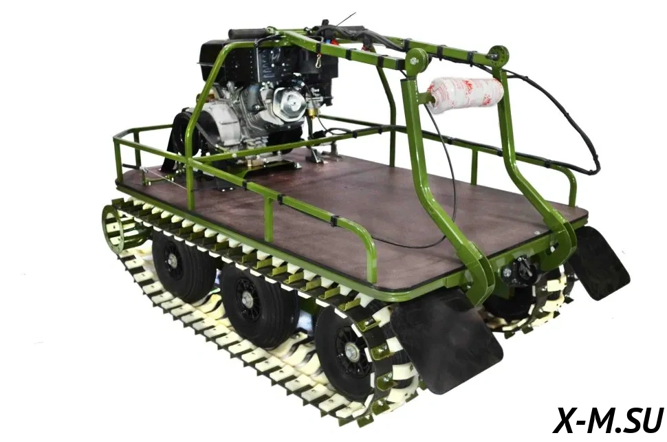 Мотобуксировщик вездеход KOiRA T9 R (понижающий редуктор)