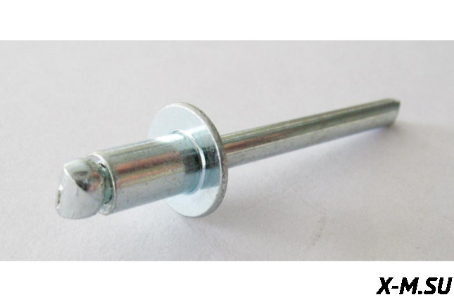 Заклепка 4,8х12 НЕРЖ DIN 7337 9180-048-012