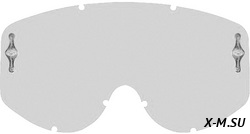 Линзы  Scott 80's SGL SCOTT мото clear silver chrome afc б/р
