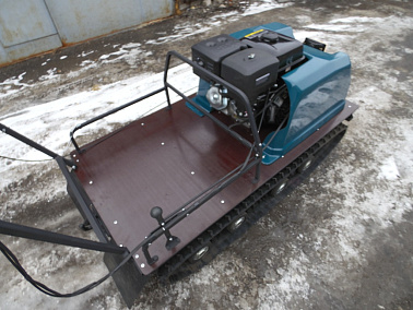 Мотобуксировщик AhtaR LR13 с реверс-вариатором Буран (задний ход)