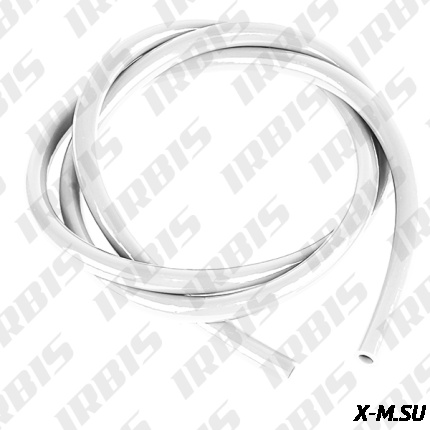 Шланг бензиновый 4,5х8,5, 1м, силиконовый (цв. белый)