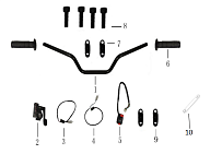 Руль КВАДРОЦИКЛА GBM DAXTER 200