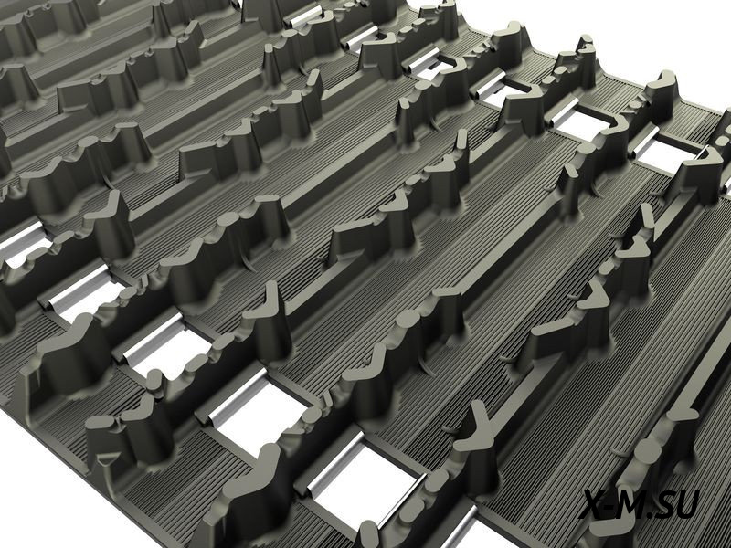 Гусеницы Talon WT 20"х156х1,25 (8 ряд) EL20001