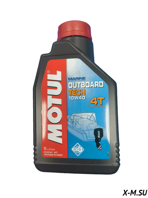 Масло моторное Motul 10w40 4Т Outboard TECH 1л