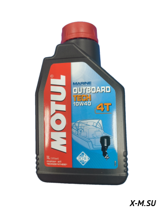 Масло моторное Motul 10w40 4Т Outboard TECH 1л