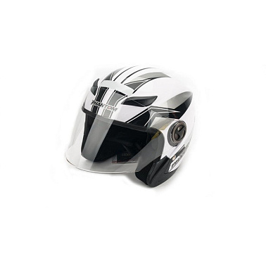 Шлем мото PHANTOM 619 #4white-black-grey HPCTPE-WB58