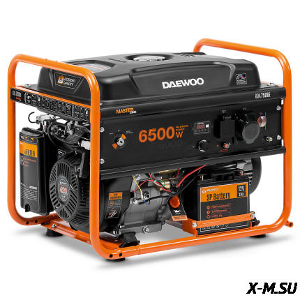 Генератор бензиновый  DAEWOO GDA 7500E