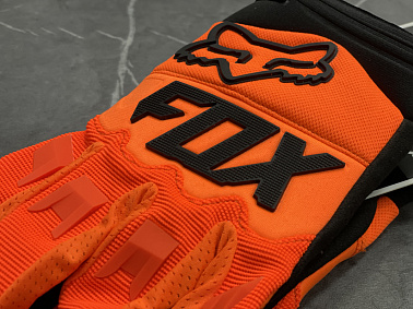 Перчатки взрослые FOX XD2-1 цв. Оранжевый  р. M