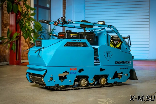 Мотобуксировщик Бурлак Таежник 20 л.с.