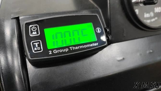 Цифровой индикатор температуры двигателя на 2 цил. (универсальный) PROMAX для 4Т и 2Т