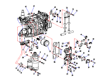 Двигатель (часть 2) 4-Х ТАКТНОГО ПЛМ PARSUN F30FWL