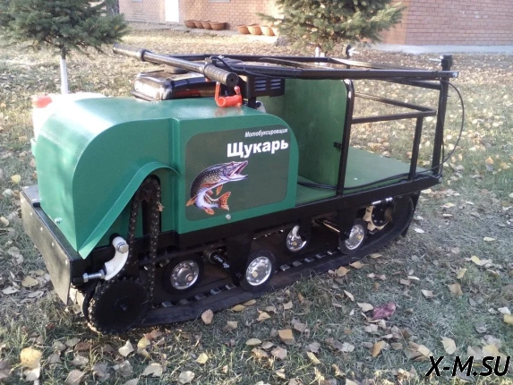 Мотобуксировщик Щукарь П-В 380, 6,5 (1250 мм)