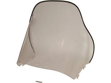 Стекло ветровое для снегохода BRP (высота 58см, толщина 2мм, ПЭТг)