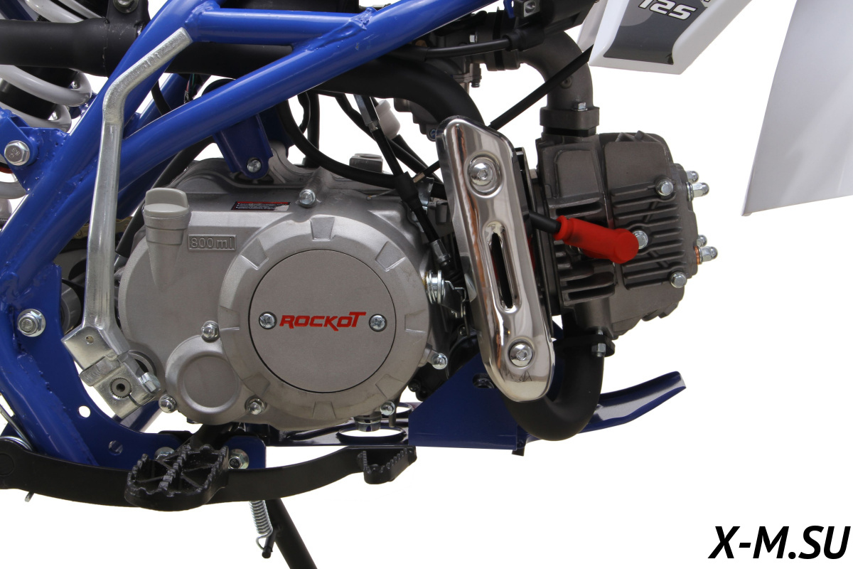 Питбайк ROCKOT HI-TECH 125 Comandante 2.0 (механ. сцепл., эл. стартер, 17/14)