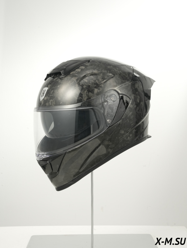 Шлем интеграл карбоновый HETOSHI FF936S CARBON GLOSSY 12K FORGED р.XXL