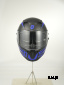 Шлем интеграл HETOSHI FF938 double visor Цв.Черно-синий Матовый р.XXL