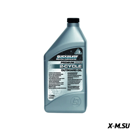Масло 2T  QUICKSILVER (MERCURY) PREMIUM PLUS TC-W3 (1л) 5364