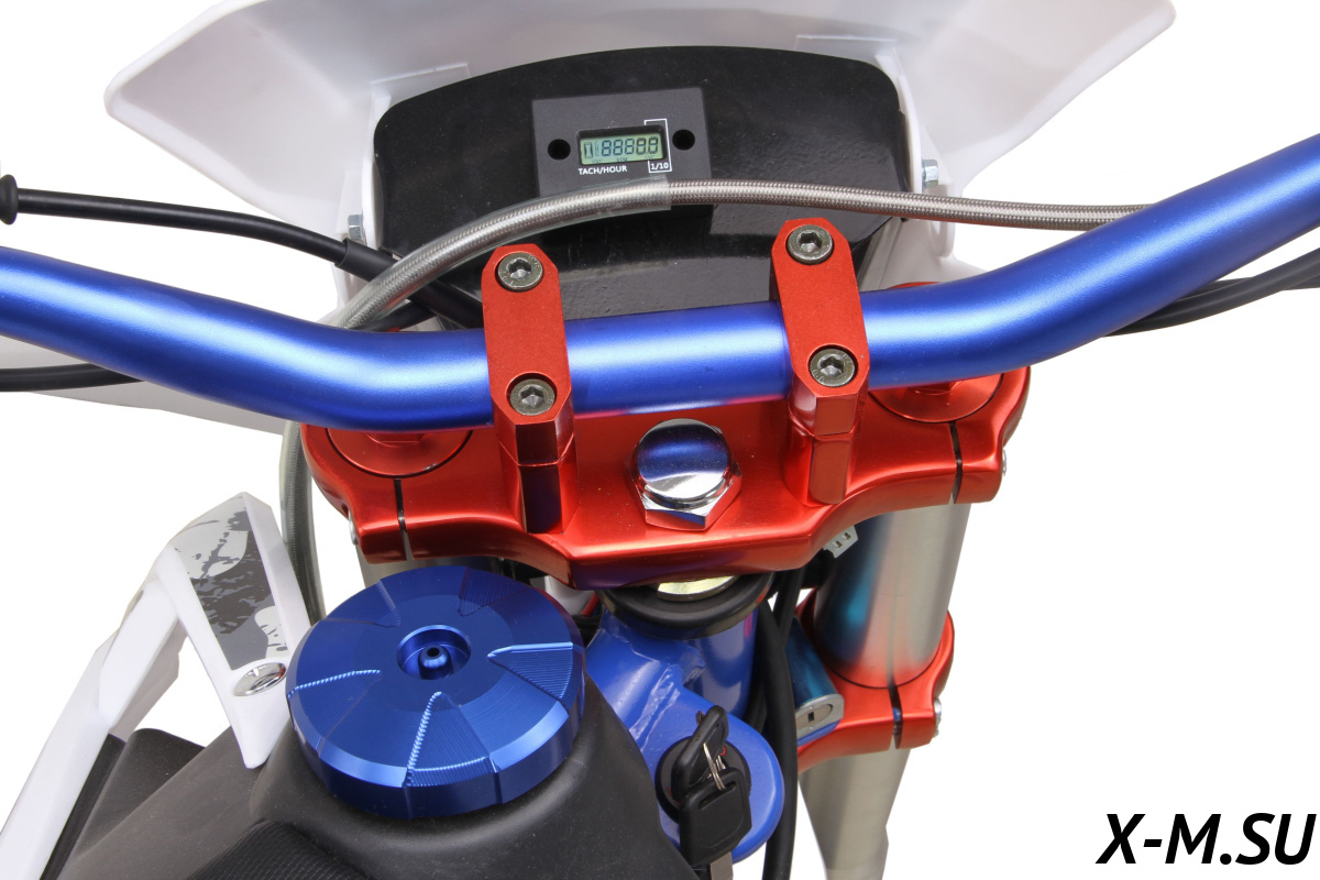 Питбайк ROCKOT HI-TECH 125 Comandante 2.0 (механ. сцепл., эл. стартер, 17/14)