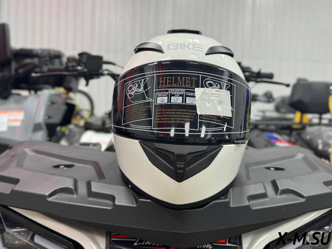 Шлем интеграл HETOSHI XD1-90 цв. Белый глянцевый  р. XL 