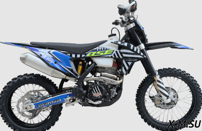 Эндуро / кроссовый мотоцикл BSE T8 Blue Twister (015)