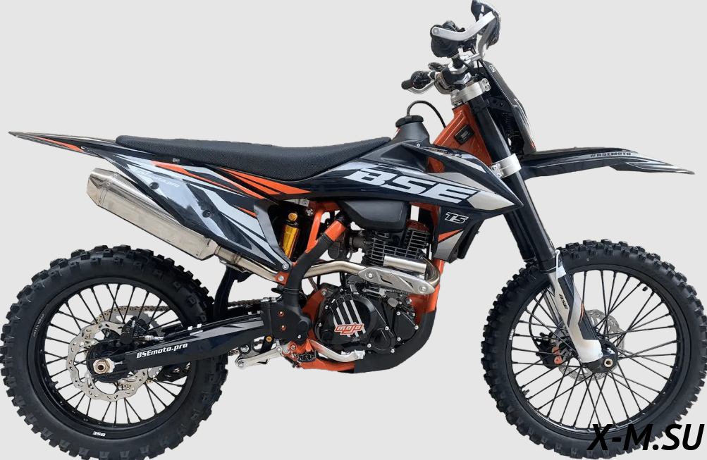 Эндуро / кроссовый мотоцикл BSE T5 Factory Grey (015)