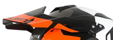 Козырек для шлема JUST1 J34 Tour оранжевый/черный