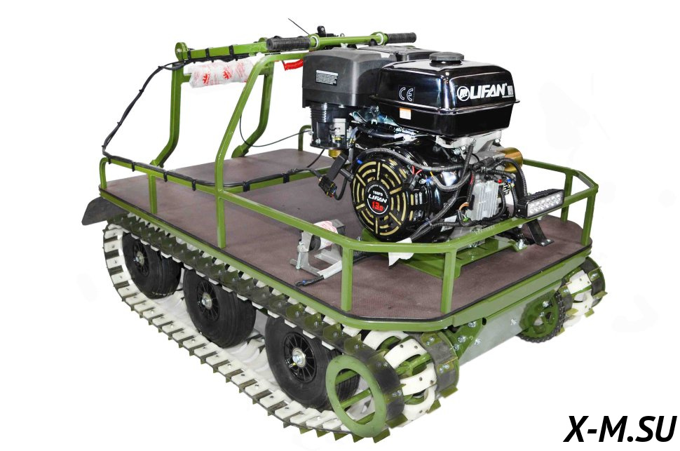 Мотобуксировщик вездеход KOiRA T9 R (понижающий редуктор)