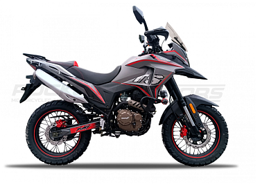 Мотоцикл турэндуро ROCKOT DAKAR 250 (171YMM, серый/красный, ЭПТС)