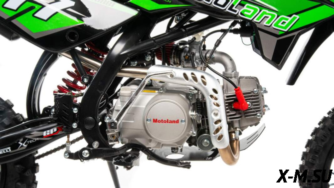 Питбайк MOTOLAND (МОТОЛЕНД) JX125 E зеленый