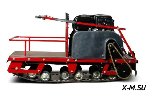 Мотобуксировщик MOTODOG 500, 15 задний привод