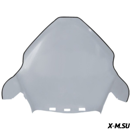 Стекло ветровое модернизированное для снегохода BRP (выс. 78см, толщ. 3мм, МПК)