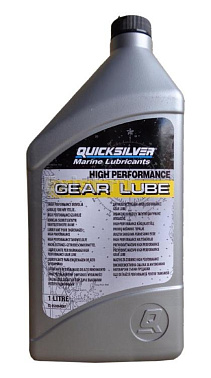 Масло Quicksilver (MERCURY) ТРАНСМИССИОННОЕ ДЛЯ СТАЦИОНАРНЫХ МОТОРОВ GEAR LUBE 964мл 5368 