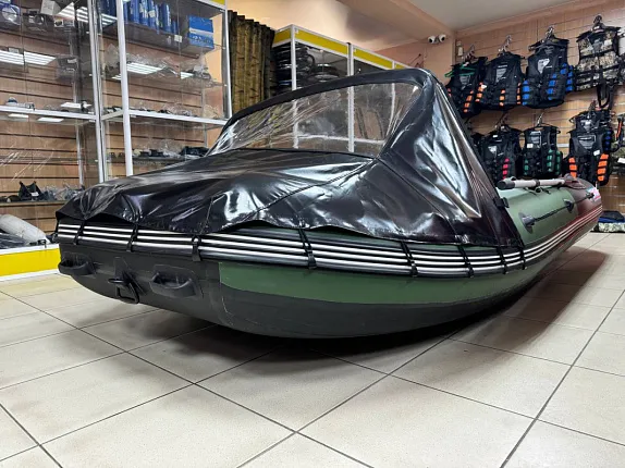 Носовой тент MISHIMO 360 RAPID, RAPID PRO черный