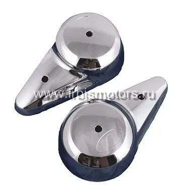 Пластик двигателя хром. (пара) GARPIA